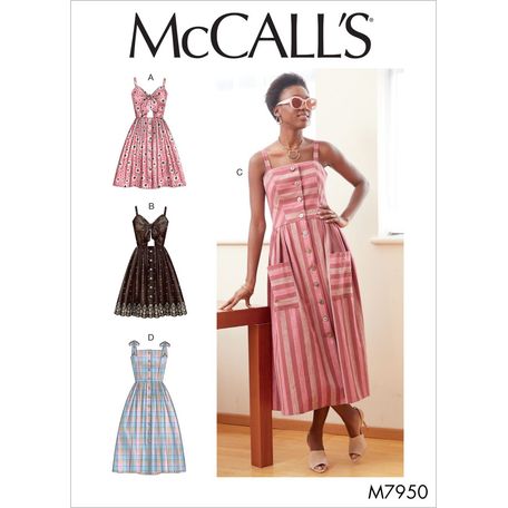 MCall’s Pattern M7950: Misses' Dresses