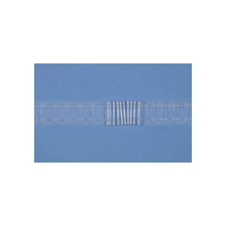 Hallis Translucent Curtain Net Tape 50mm (2"): Per Metre