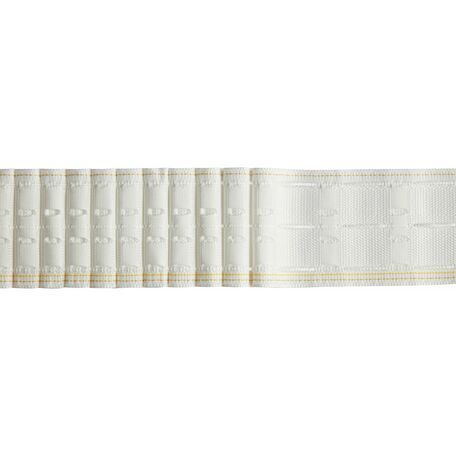 Hallis New Masterpleat 76mm (3") Woven Pocket Pencil Pleat Curtain Tape - White: Per Metre