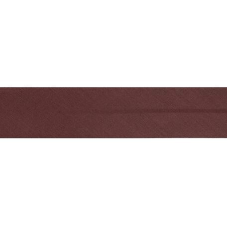 Essential Trimmings Polycotton Bias Binding - 13mm (Dark Tan) - Per Metre