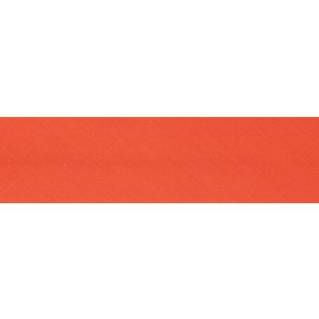 Essential Trimmings Polycotton Bias Binding - 25mm (Orange) - Per Metre