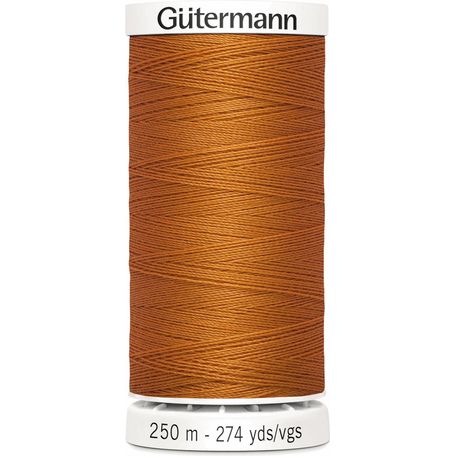 Gutermann Orange Sew-All Thread: 250m (982) - Pack of 5
