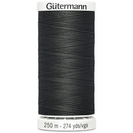 Gutermann Grey Sew-All Thread: 250m (36) - Pack of 5