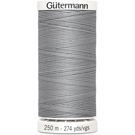 Gutermann Grey Sew-All Thread: 250m (38) - Pack of 5