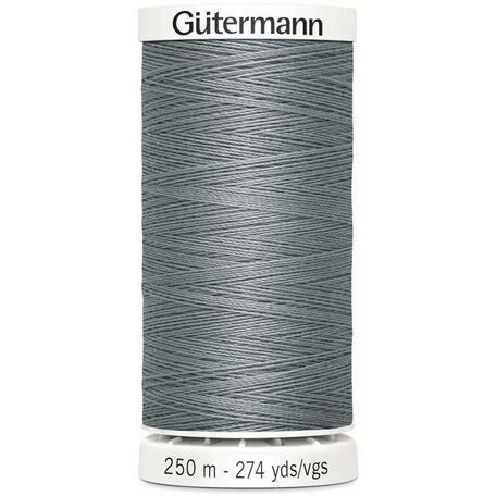 Gutermann Grey Sew-All Thread: 250m (40) - Pack of 5