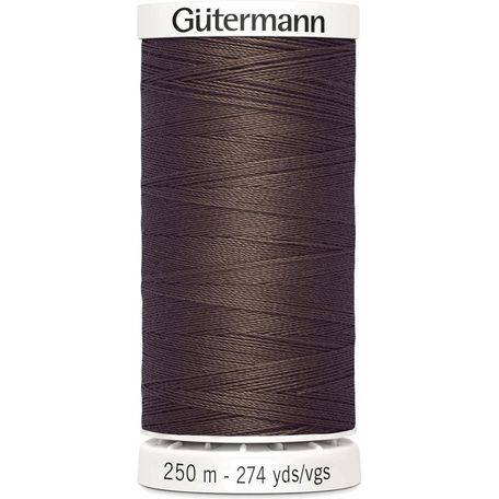 Gutermann Brown Sew-All Thread: 250m (446) - Pack of 5