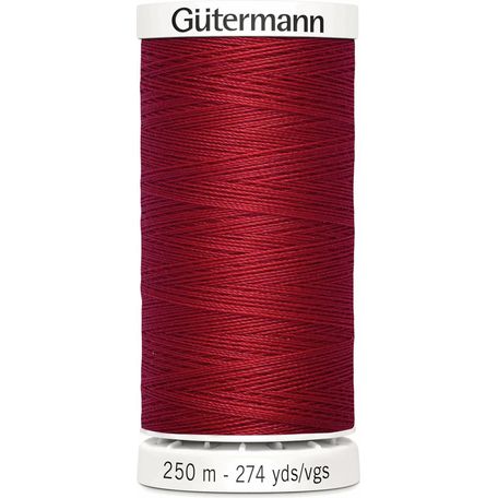Gutermann Red Sew-All Thread: 250m (46) - Pack of 5