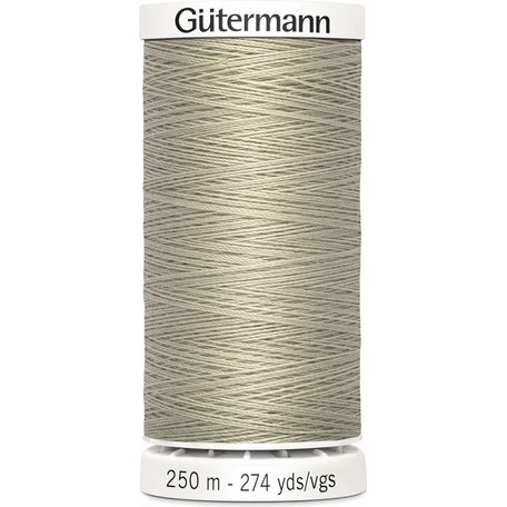 Gutermann Beige Sew-All Thread: 250m (722) - Pack of 5