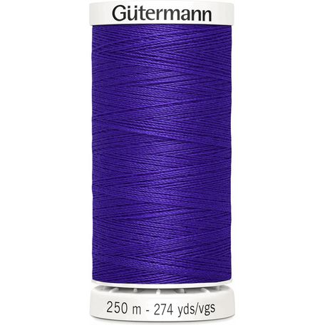 Gutermann Purple Sew-All Thread: 250m (810) - Pack of 5