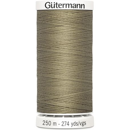 Gutermann Brown Sew-All Thread: 250m (868) - Pack of 5