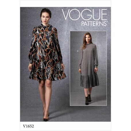 Vogue Pattern V1652 Misses' Dress