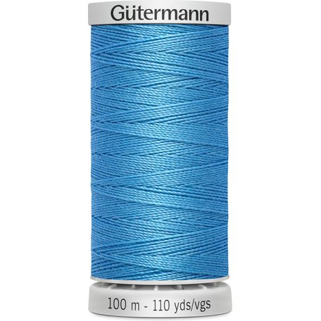 Gutermann Blue Extra Strong Upholstery Thread - 100m (197) - Pack of 5