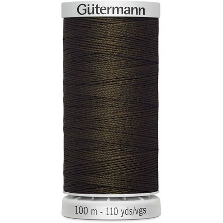 Gutermann Brown Extra Strong Upholstery Thread - 100m (406)