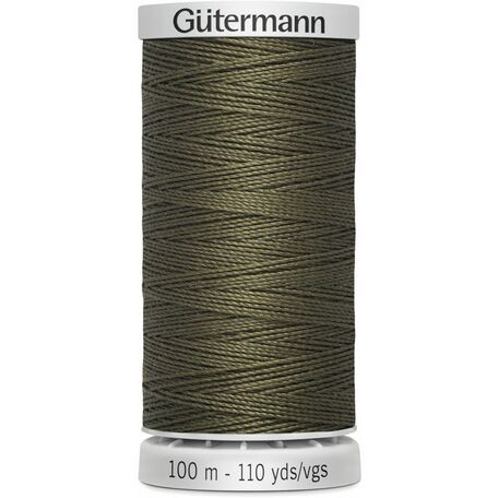 Gutermann Dark Green Upholstery Extra Strong Thread - 100m (676)