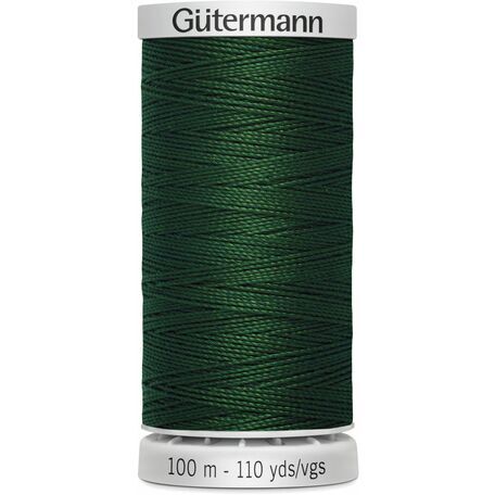Gutermann Green Extra Strong Upholstery Thread - 100m (707)