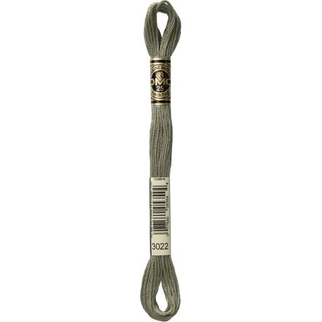 DMC: Mouliné Special 25: Colour 3022: Stranded Cotton: 8m