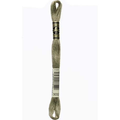 DMC: Mouliné Special 25: Colour 3032: Stranded Cotton: 8m