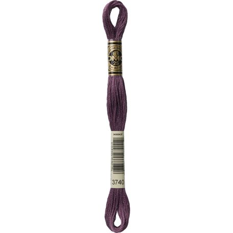 DMC: Mouliné Special 25: Colour 3740: Stranded Cotton: 8m