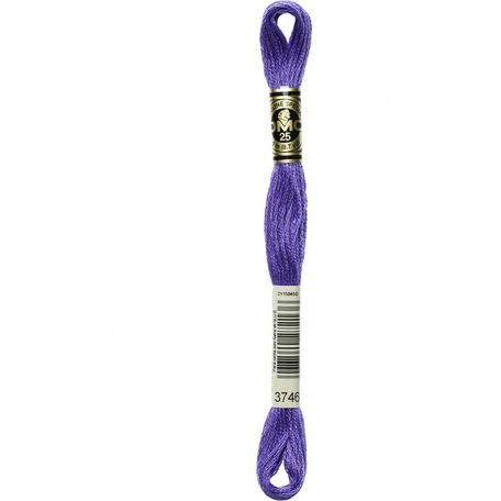 DMC: Mouliné Special 25: Colour 3746: Stranded Cotton: 8m