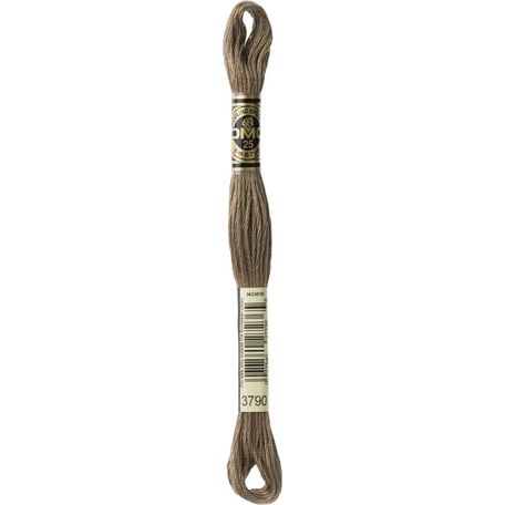 DMC: Mouliné Special 25: Colour 3790: Stranded Cotton: 8m