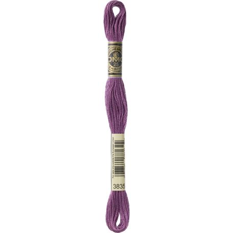 DMC: Mouliné Special 25: Colour 3835: Stranded Cotton: 8m