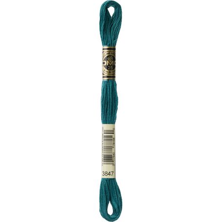 DMC: Mouliné Special 25: Colour 3847: Stranded Cotton: 8m