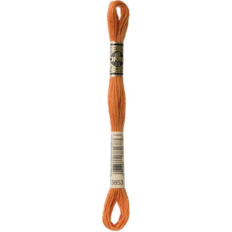 DMC: Mouliné Special 25: Colour 3853: Stranded Cotton: 8m