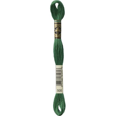 DMC: Mouliné Special 25: Colour 505: Stranded Cotton: 8m