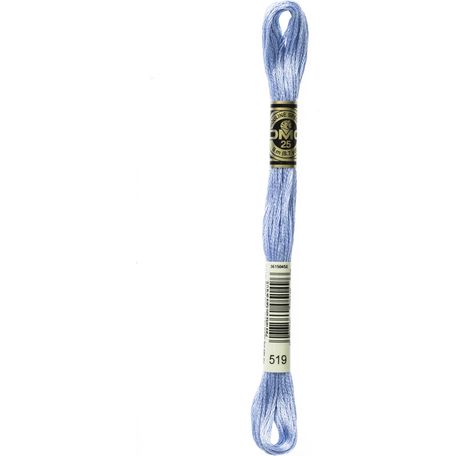 DMC: Mouliné Special 25: Colour 519: Stranded Cotton: 8m