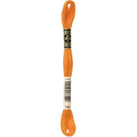 DMC: Mouliné Special 25: Colour 740: Stranded Cotton: 8m