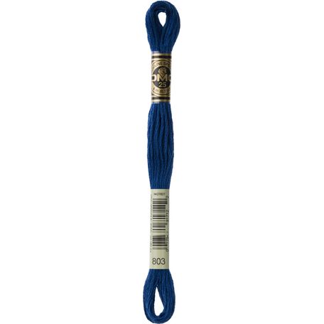 DMC: Mouliné Special 25: Colour 803: Stranded Cotton: 8m