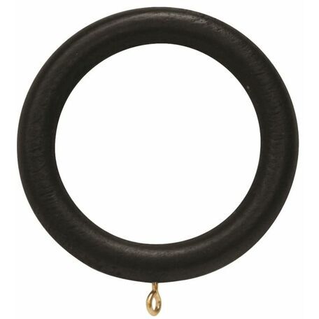 Hallis 50mm Woodline Black Wood Ring (Pack of 4)