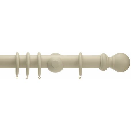 Hallis Honister 50mm french Grey Curtain Pole