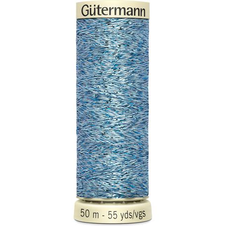 Gutermann Metallic Effect Thread: 50m: Col. 143 - Pack of 5