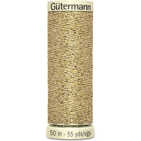 Gutermann Metallic Effect Thread: 50m: Col. 24 - Pack of 5