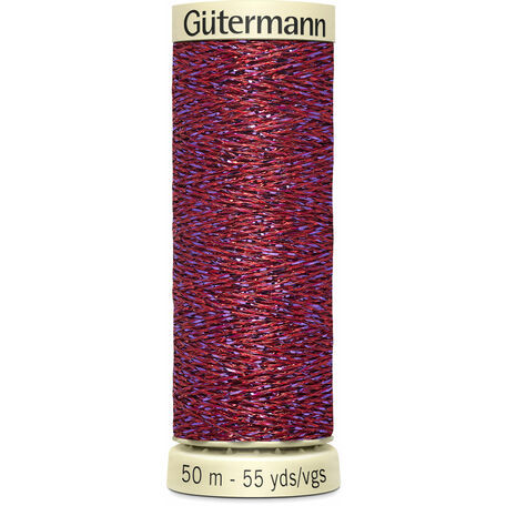 Gutermann Metallic Effect Thread: 50m: Col. 247