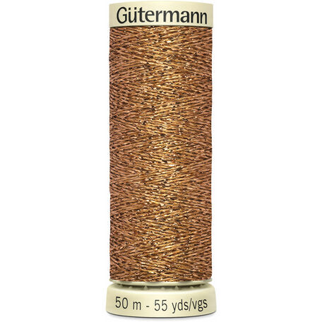 Gutermann Metallic Effect Thread: 50m: Col. 36