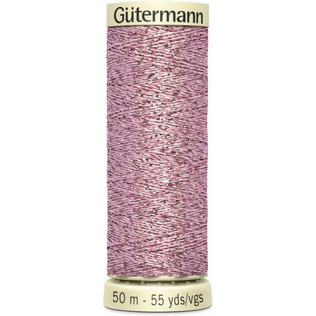Gutermann Metallic Effect Thread: 50m: Col. 624