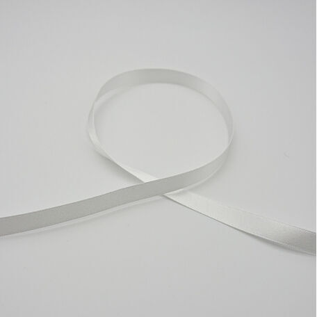 Berisfords: Double Faced Satin Ribbon: 10mm: White