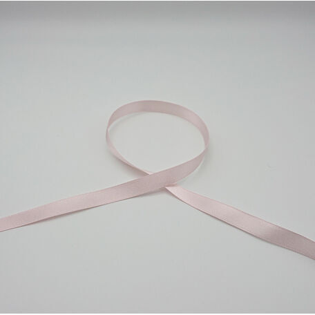 Berisfords: Double Faced Satin Ribbon: 10mm: Pale Pink
