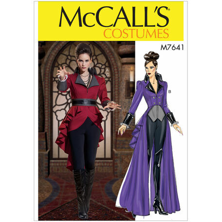 McCall's Pattern M7641 Misses' Jacket Costume with Belt