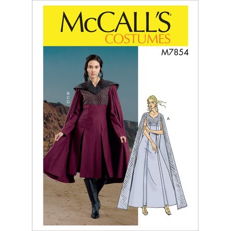McCall's Pattern M7854 Misses' Costume