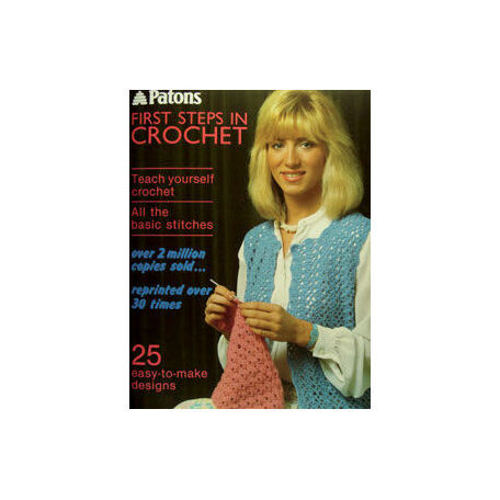 Patons Pattern Book - First Steps in Crochet