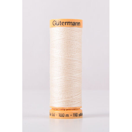 Gutermann Natural Cotton Thread: 100m (519) - Pack of 5