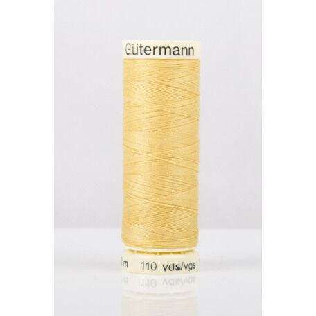 Gutermann Yellow Sew-All Thread: 100m (415) - Pack of 5