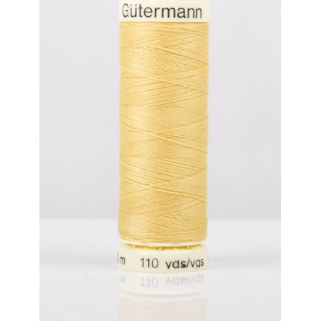 Gutermann Yellow Sew-All Thread: 100m (415) - Pack of 5