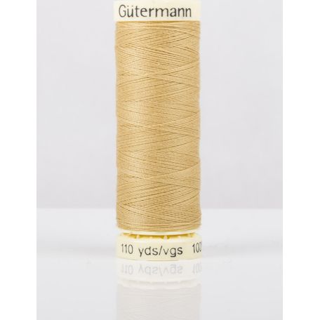 Gutermann Yellow Sew-All Thread: 100m (893) - Pack of 5