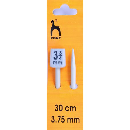 Pony Knitting Needles - 30cm x 3.75mm (Pair)